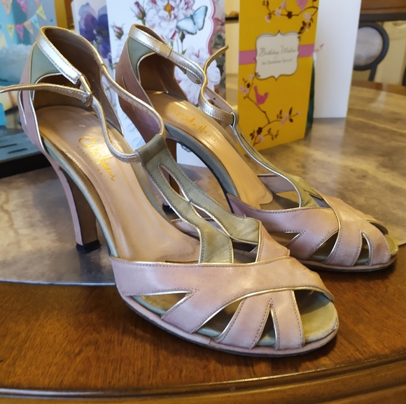 cole haan strappy heels